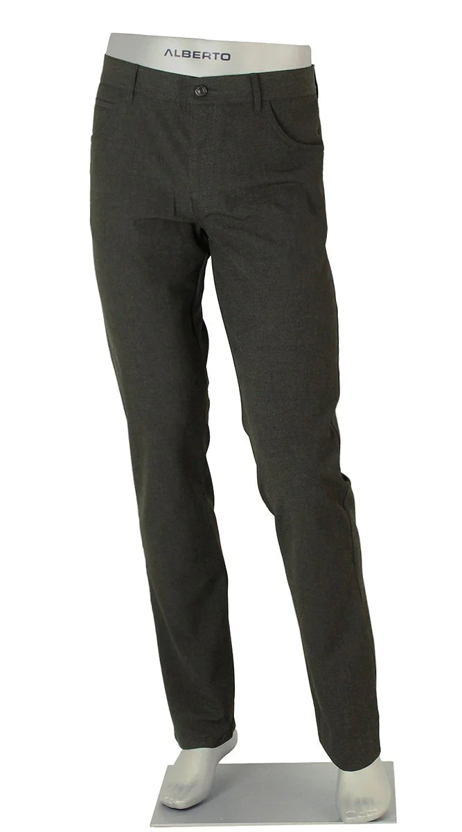 ALBERTO - PIPE Ceramica Charcoal Dress Five Pocket - Image 6