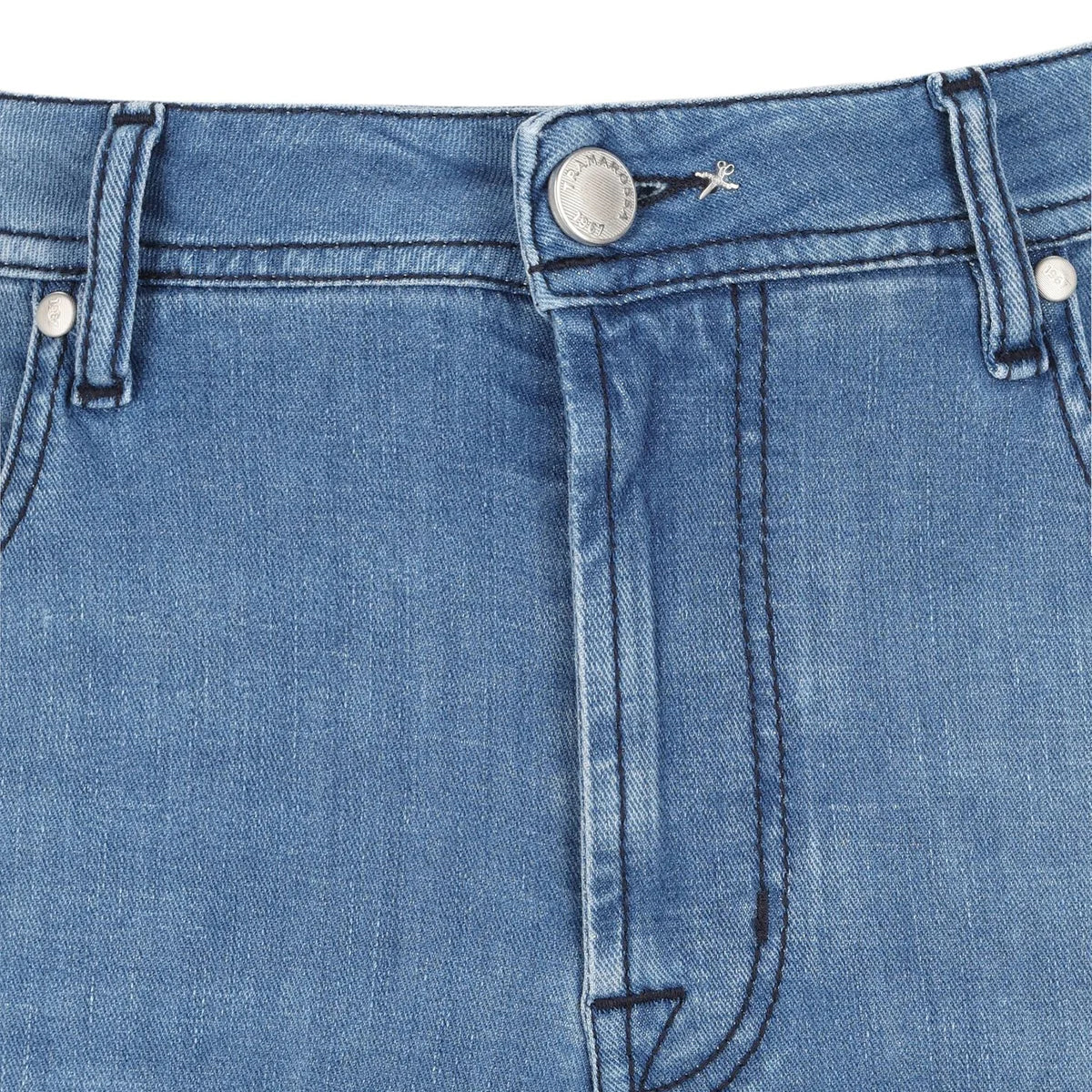 Azure Used R-Elax Michelangelo Modern Fit Super-Stretch Denim - TRAMAROSSA - Image 3