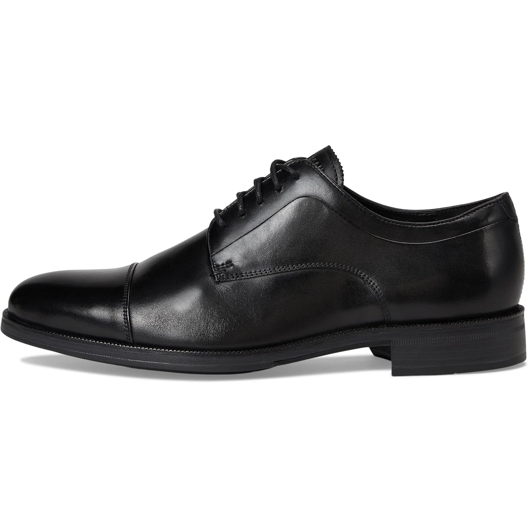 Black Dean Grand Cap-Toe Oxford Dress Shoes - Cole Haan - Image 2