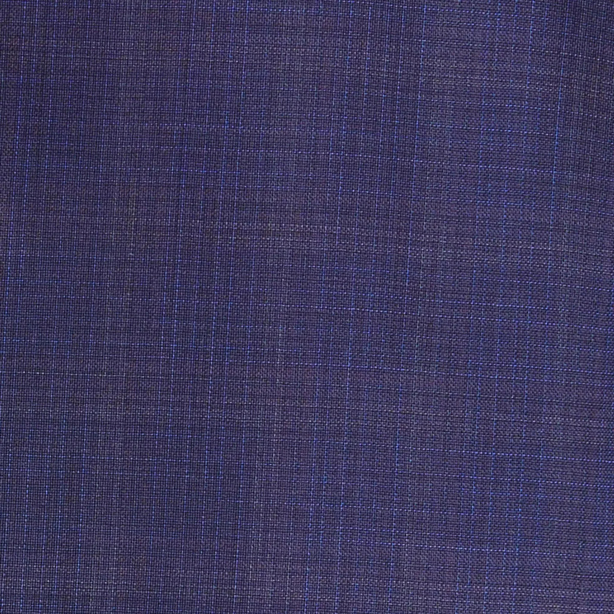 Blue Check Esprit Modern Fit Superfine Merino Wool Suit - Jack Victor - Image 3