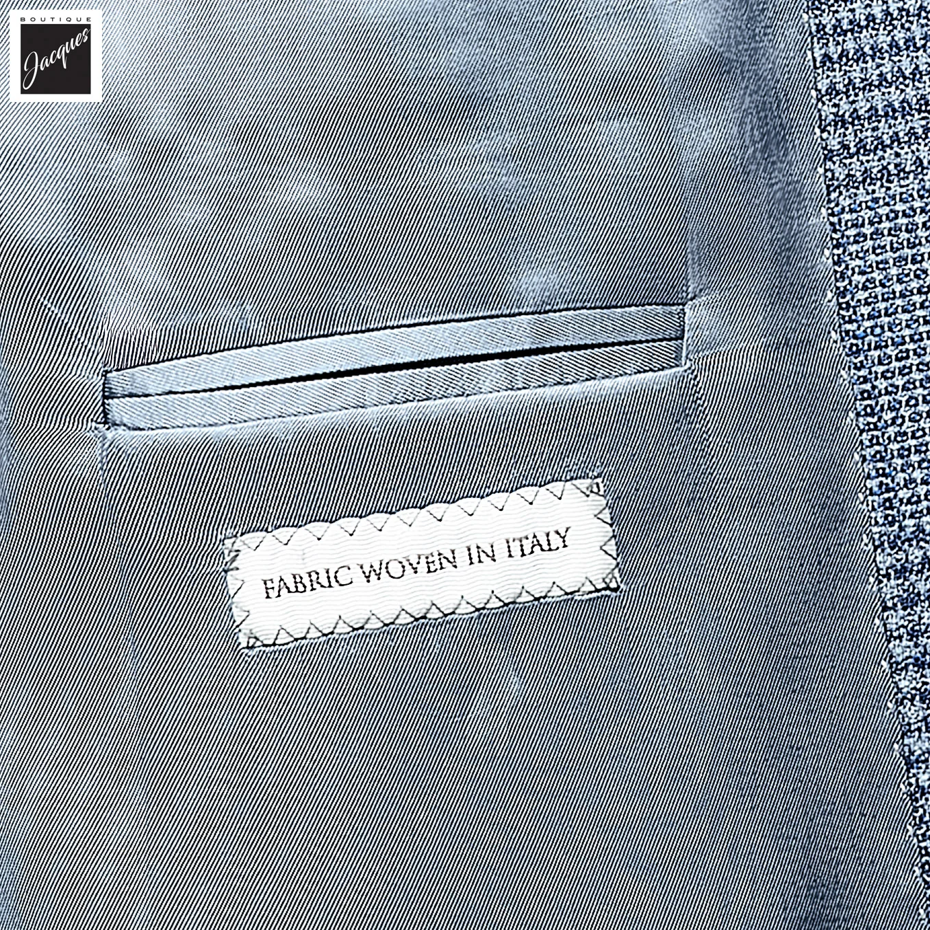 Blue Prince-of-Wales Wool-Stretch Montana Contemporary Fit Sport Jacket - Jack Victor - Image 4