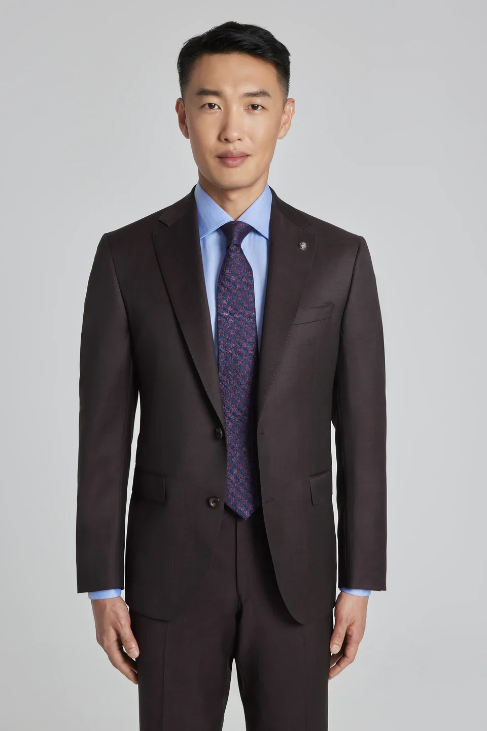 Bordeaux Urban Sartorial Slim Fit Wool Suit - Jack Victor - Image 5