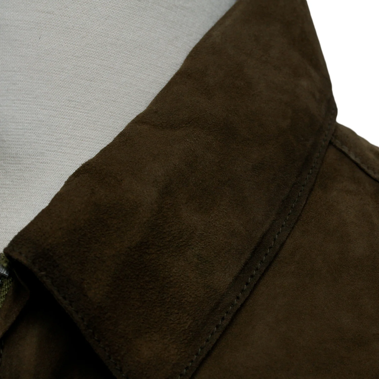 Brown Goat Suede Field Jacket - Milestone - Image 6