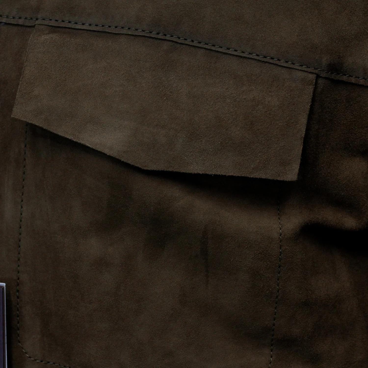 Brown Goat Suede Field Jacket - Milestone - Image 8