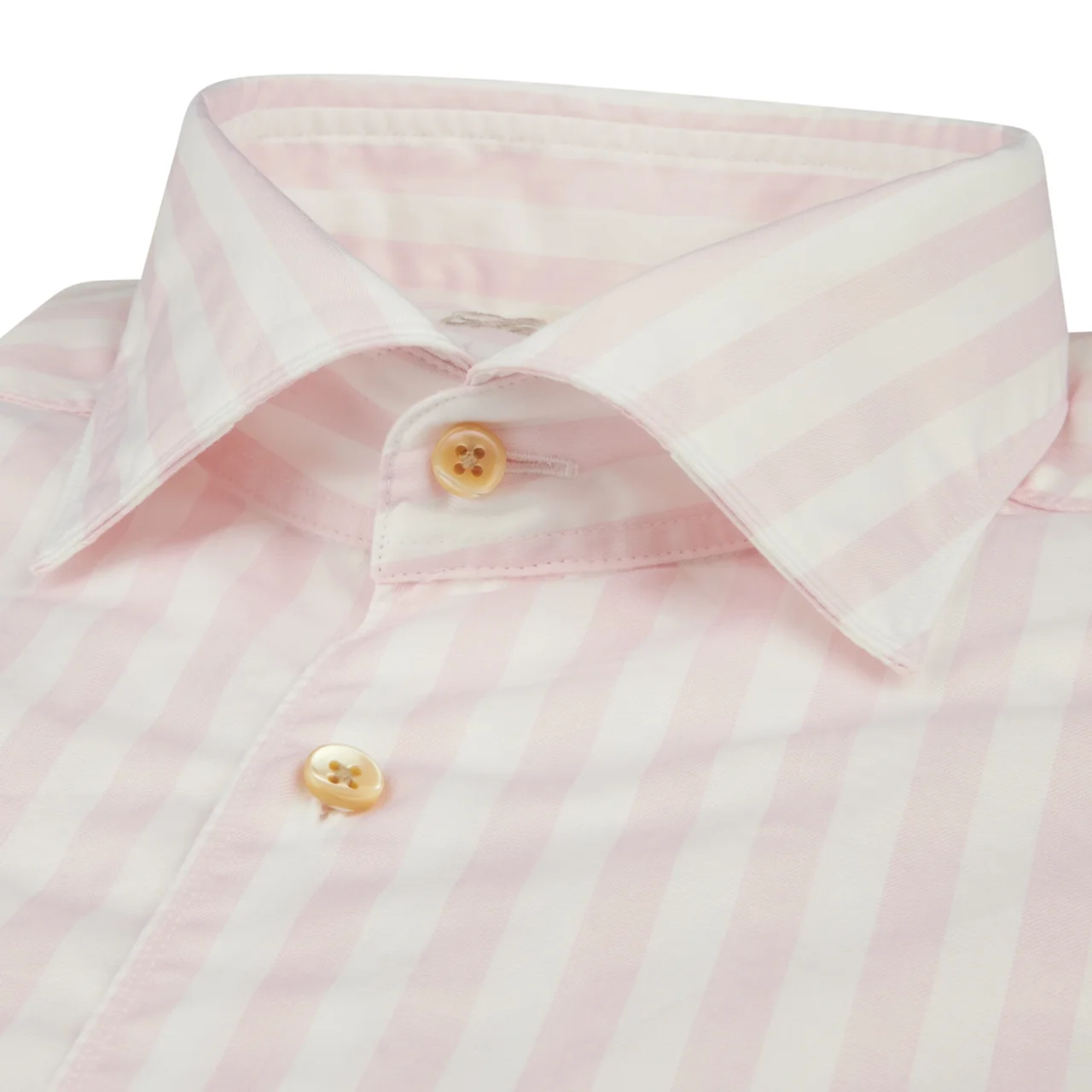 Casual Pink Striped Fitted Body Casual Shirt - Stenströms - Image 2