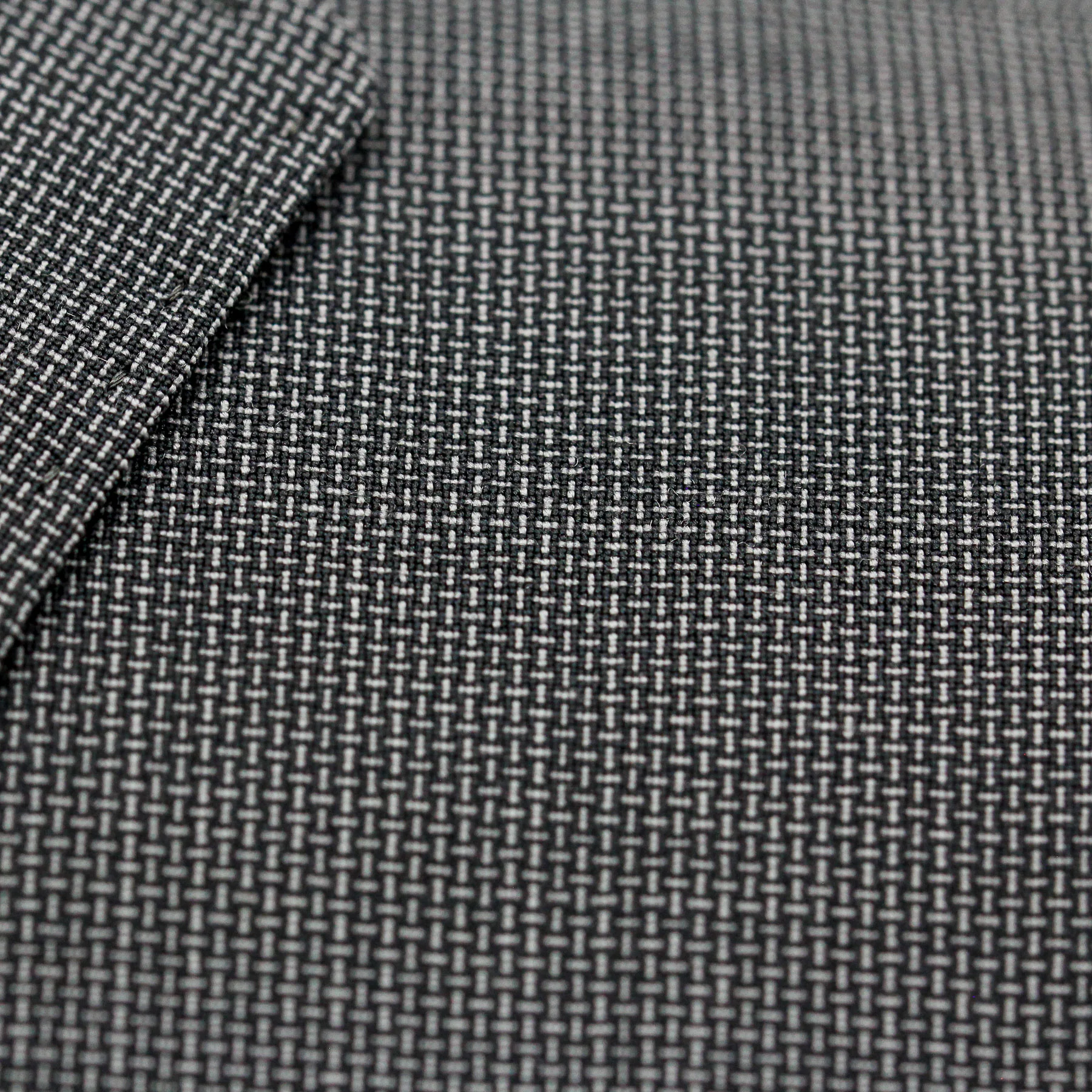 Gray Neat Birdseye Pattern Orleans Slim Fit Suit - Jack Victor - Image 3