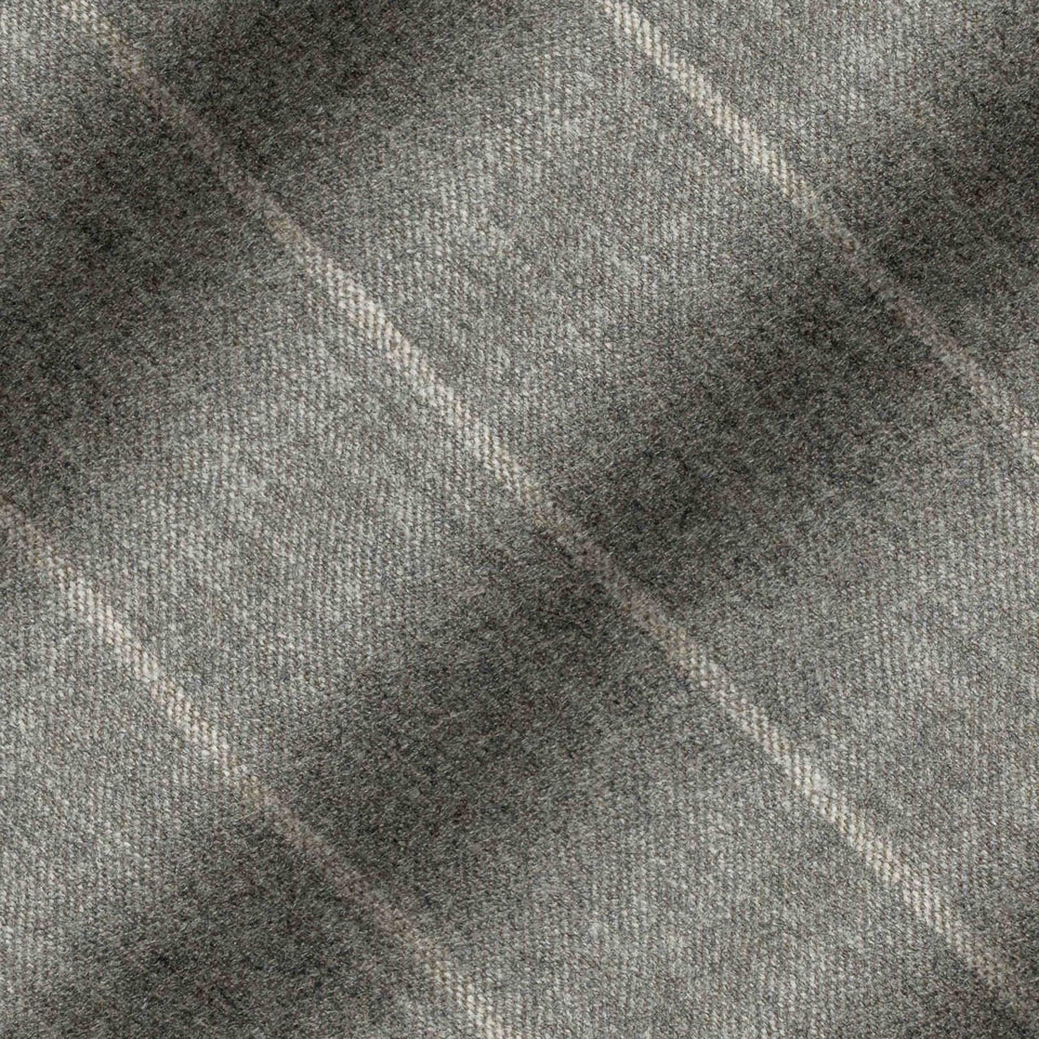 Gray Chalk Stripe Ian Contemporary Fit Unconstructed  Suit - Jack Victor - Image 6