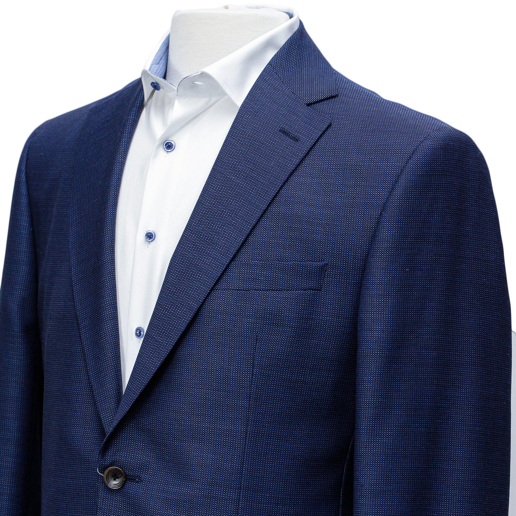 Jack Victor Blue Nail-head Esprit Modern Fit Suit - Image 3