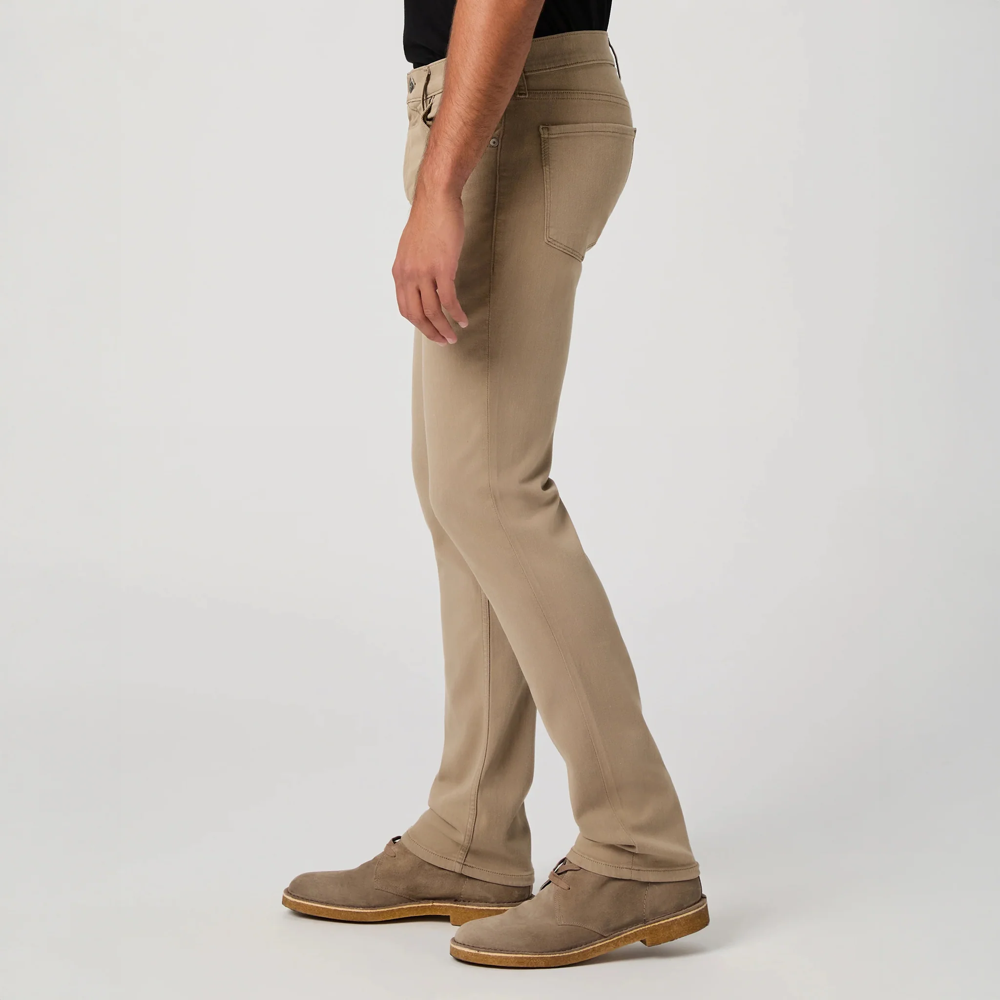 Lennox - Dusty Trail Slim Fit Transcend Five Pocket Pants - PAIGE - Image 3