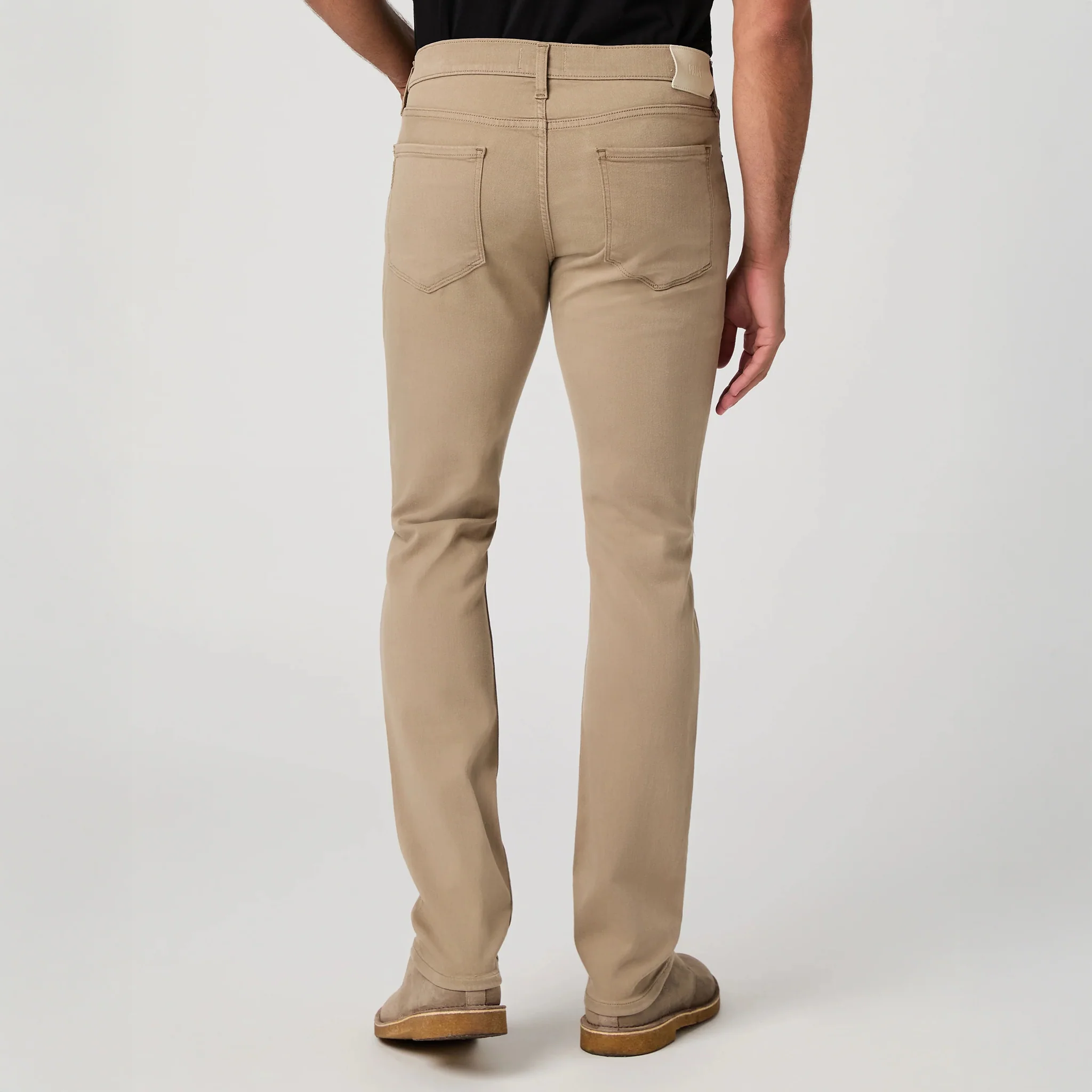 Lennox - Dusty Trail Slim Fit Transcend Five Pocket Pants - PAIGE - Image 4