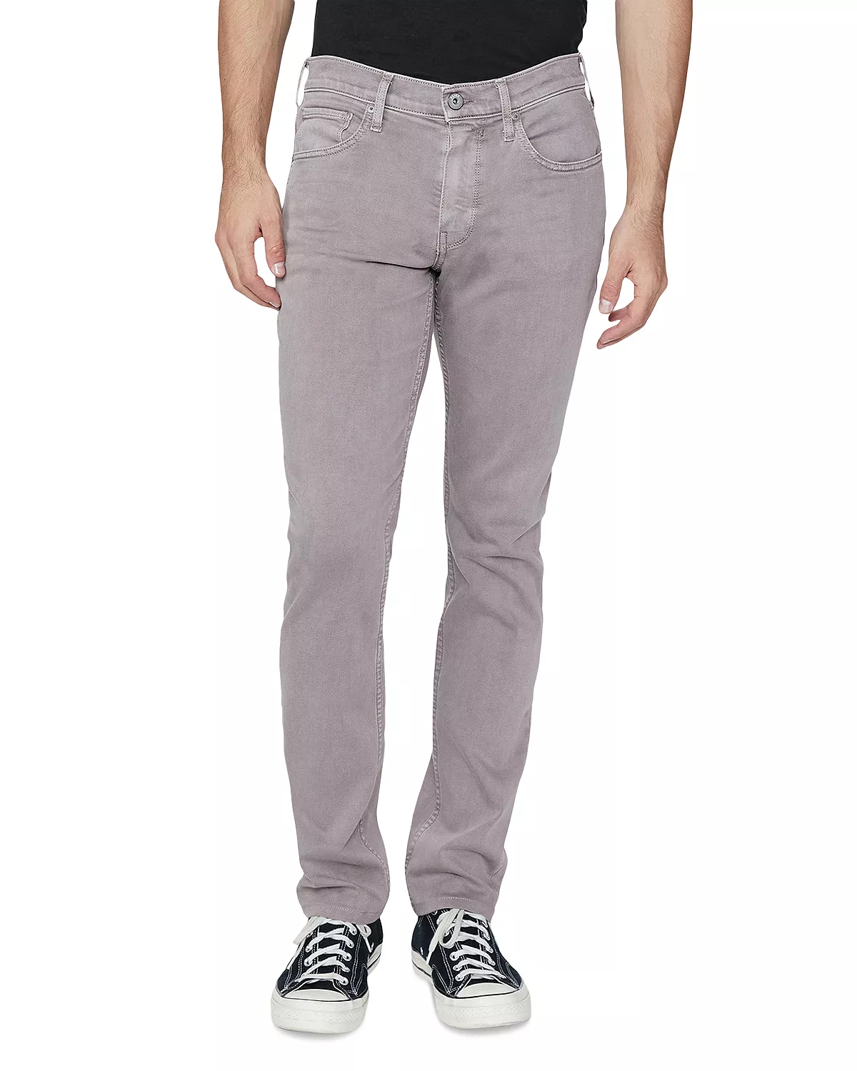 Lennox - Vintage Smoked Wine Slim Fit Jeans - PAIGE - Image 4