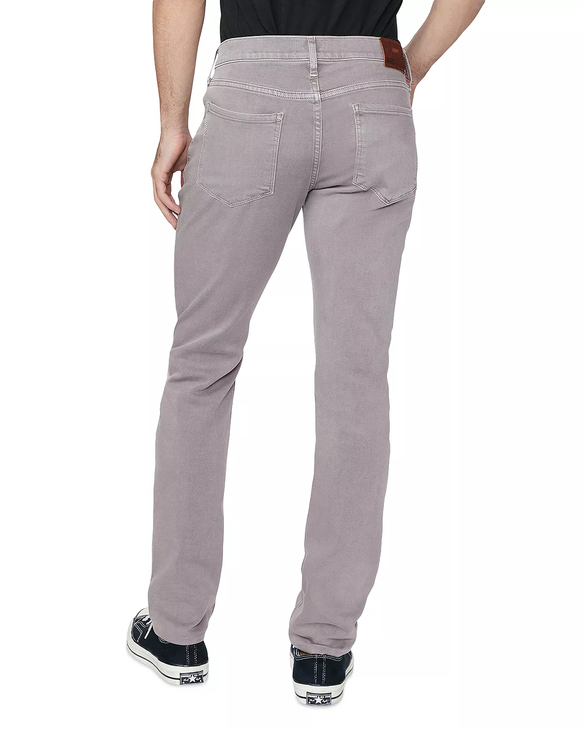 Lennox - Vintage Smoked Wine Slim Fit Jeans - PAIGE - Image 5