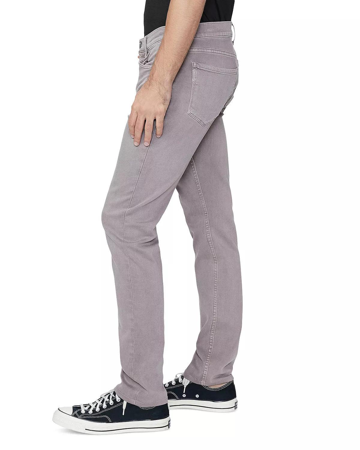 Lennox - Vintage Smoked Wine Slim Fit Jeans - PAIGE - Image 6