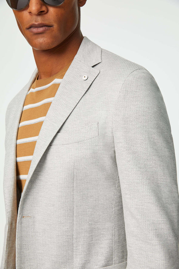 Light Gray Unconstructed Jacket - LBM 1911 - Image 4