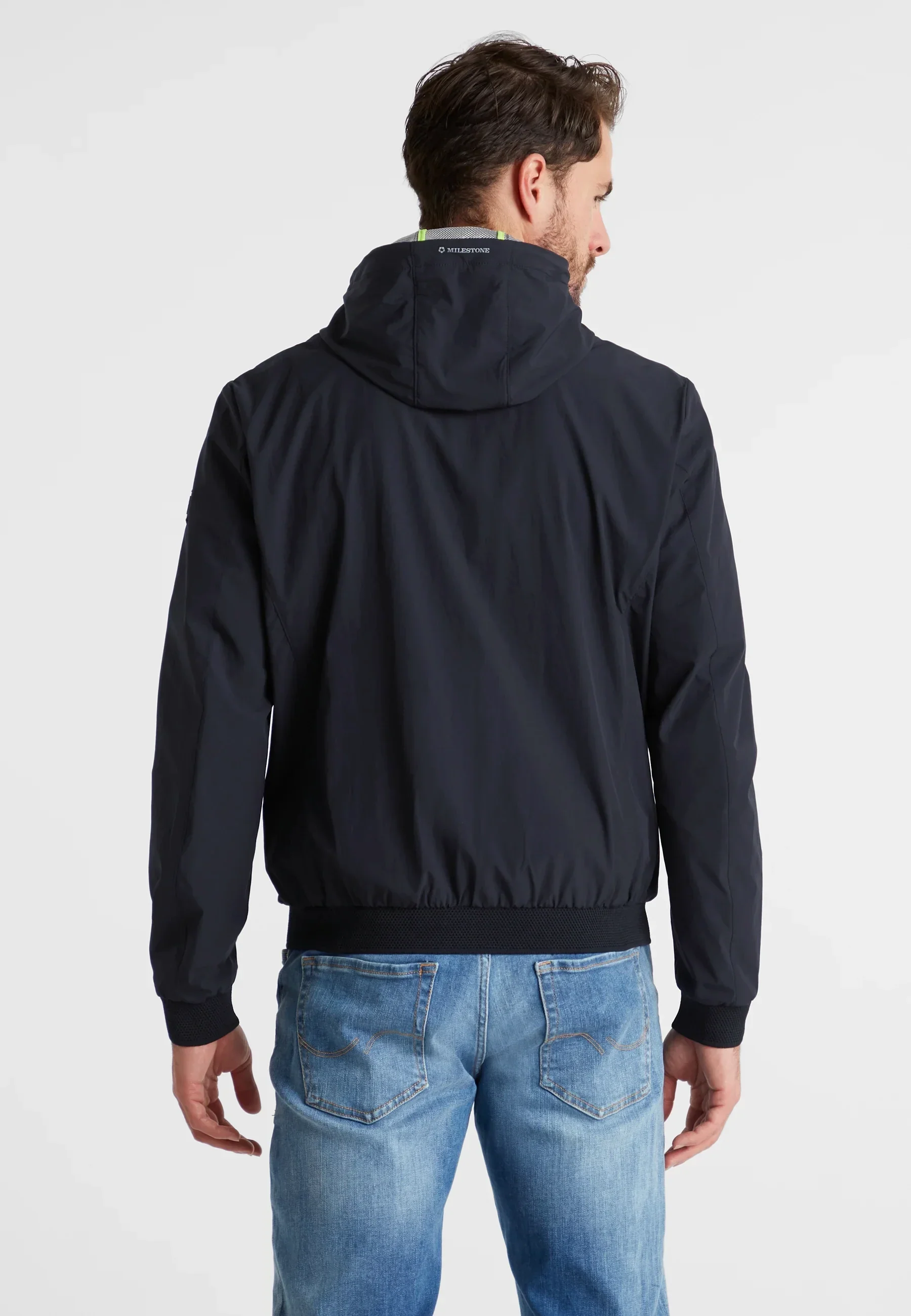 Lightweight Blue Bomber Jacket - Milestone - Image 4