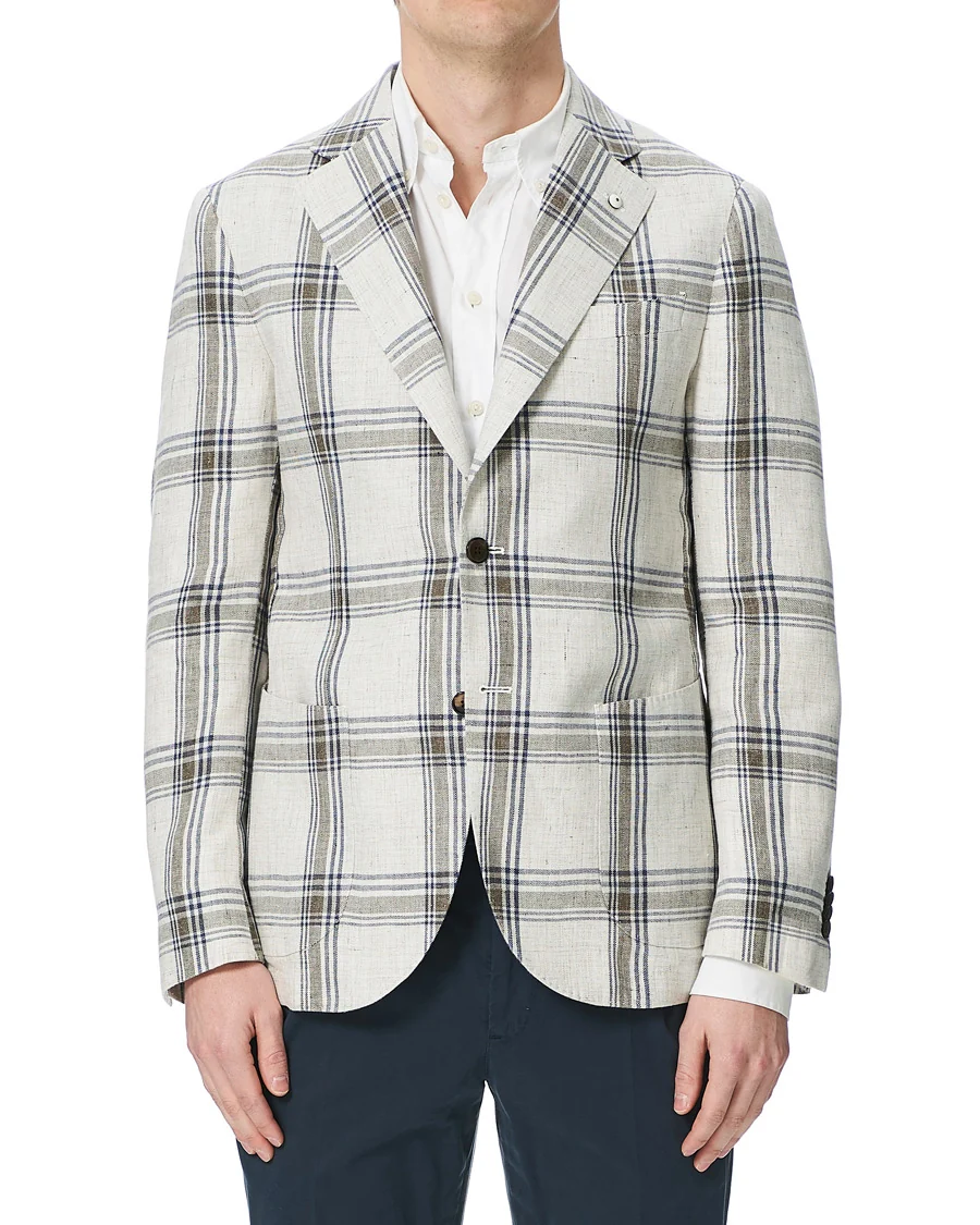 Linen Unconstructed Contemporary Fit Sport Coat - Image 11