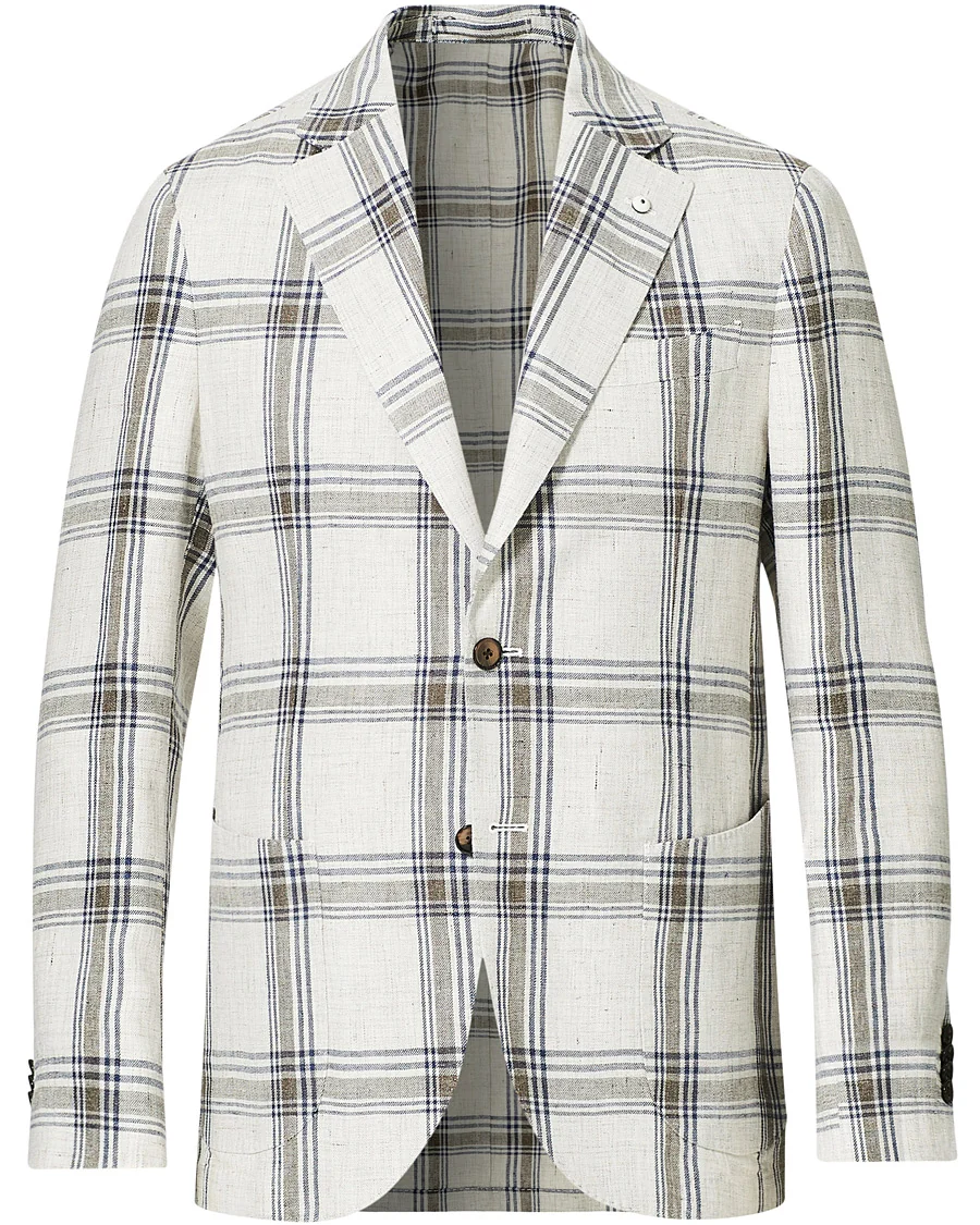 Linen Unconstructed Contemporary Fit Sport Coat - Image 12