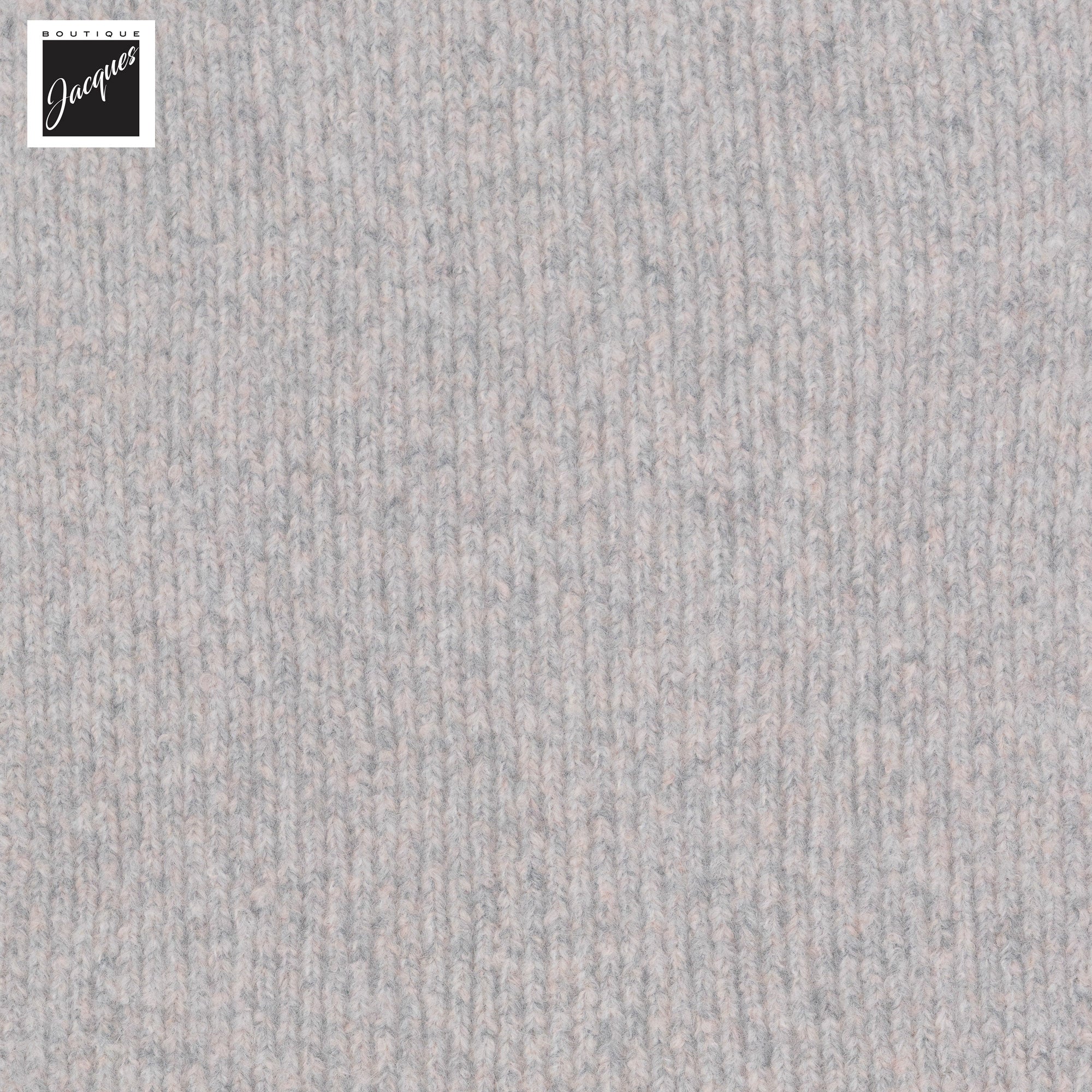 Natural Mélange Cotton/Alpaca/Wool Tweed Winter Scarf - Phil Petter - Image 2