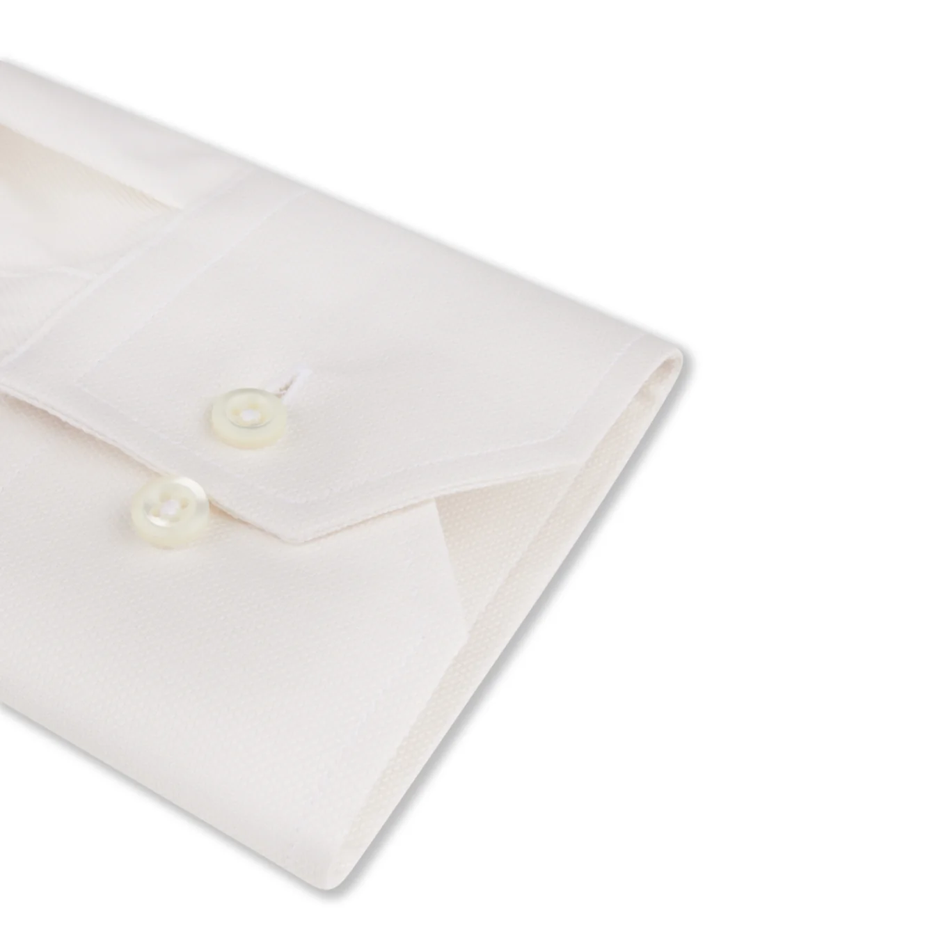 Offwhite Oxford Slimline Shirt - Stenströms - Image 3